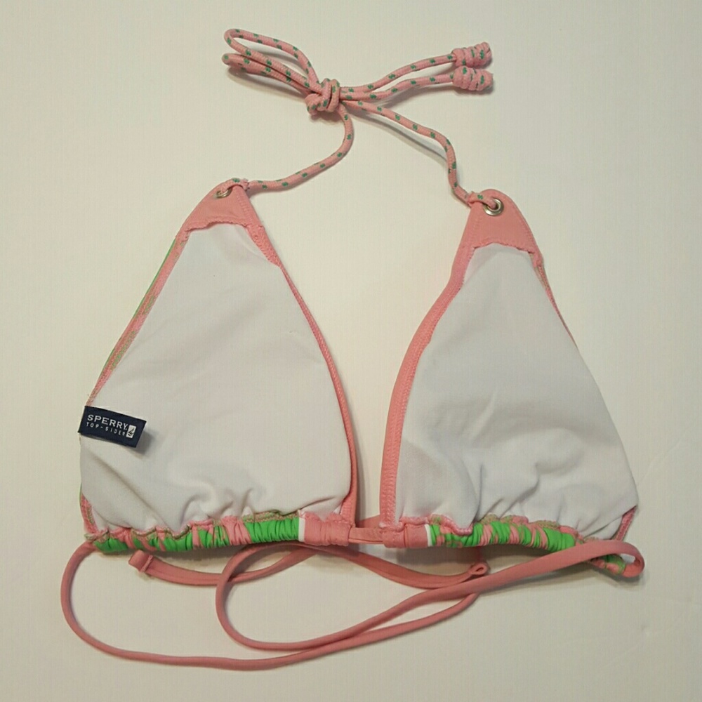 Sperry Top-Sider Pink and Green Lobster Swimsuit - Picture 5 of 6